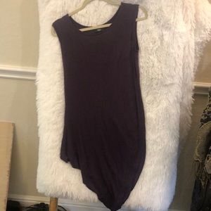 Asymmetrical Sleeveless Shirt